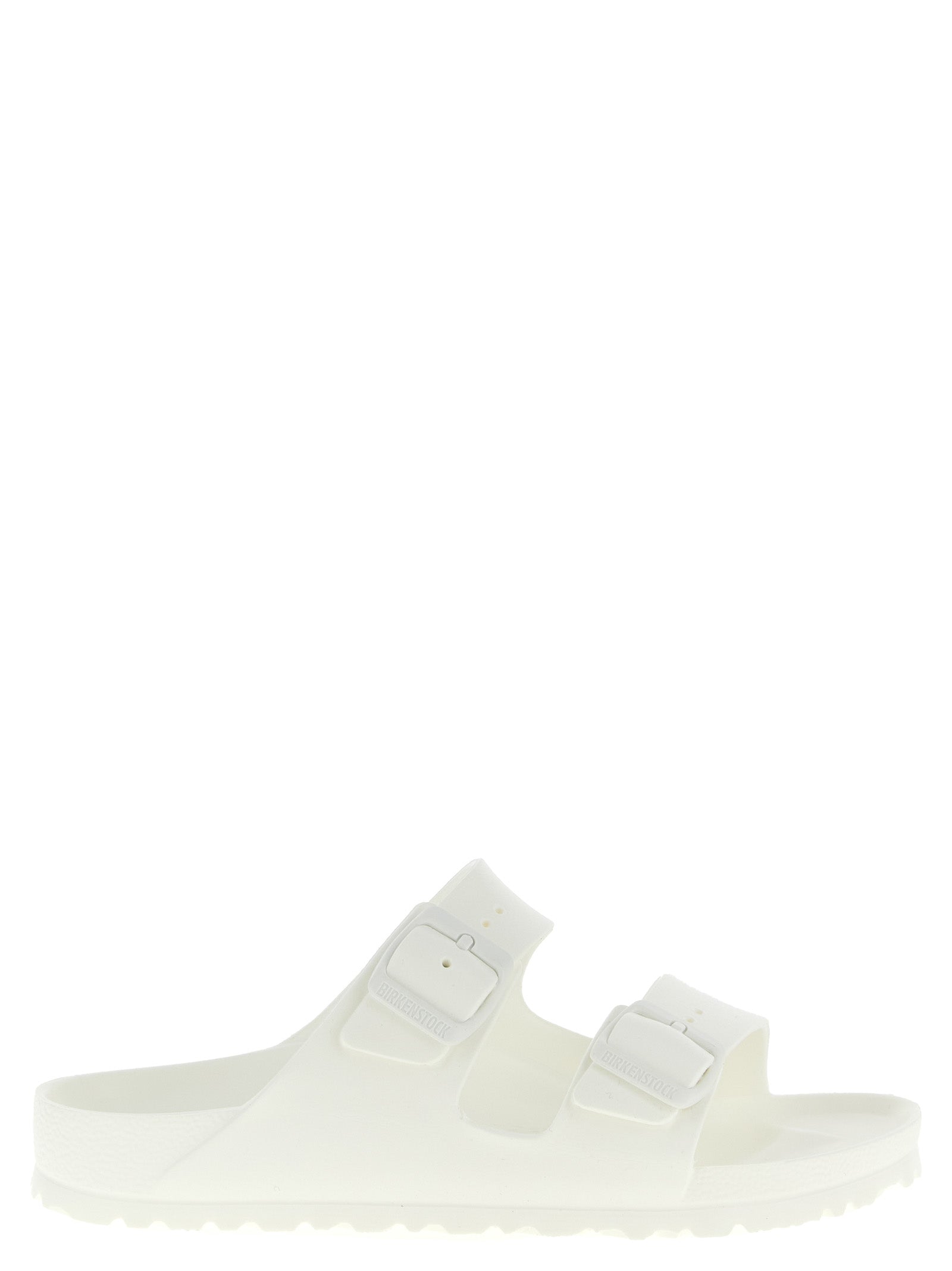 Birkenstock White Polyethylene Slides