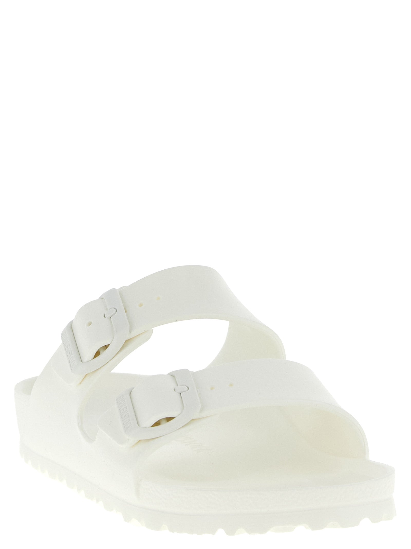 Birkenstock White Polyethylene Slides