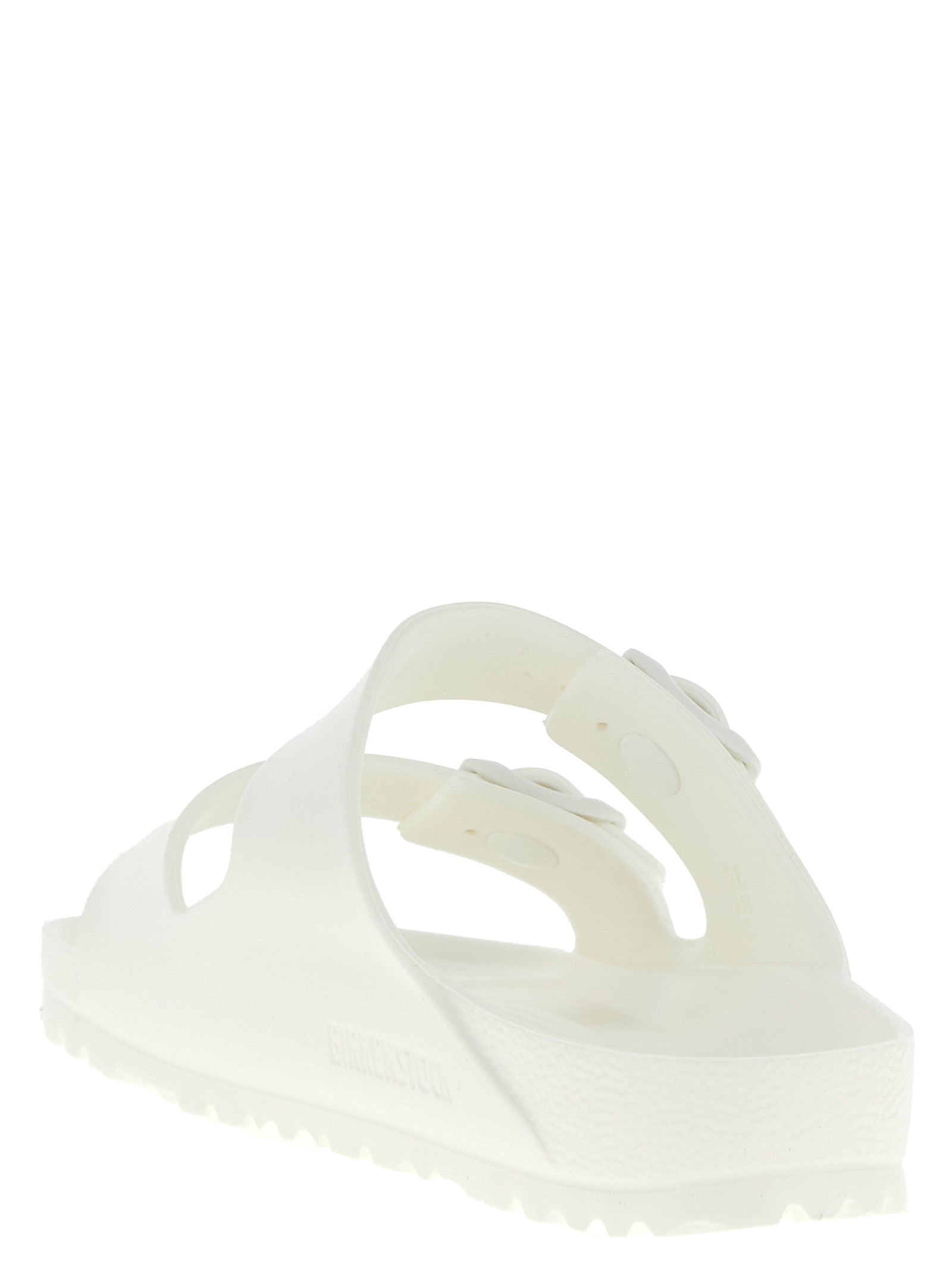 Birkenstock White Polyethylene Slides