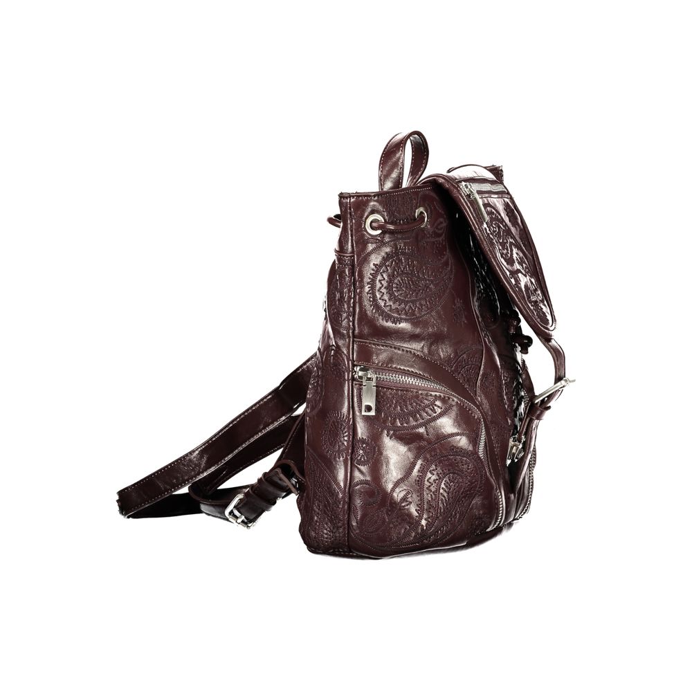 Desigual Brown Polyurethane Women's Backpack