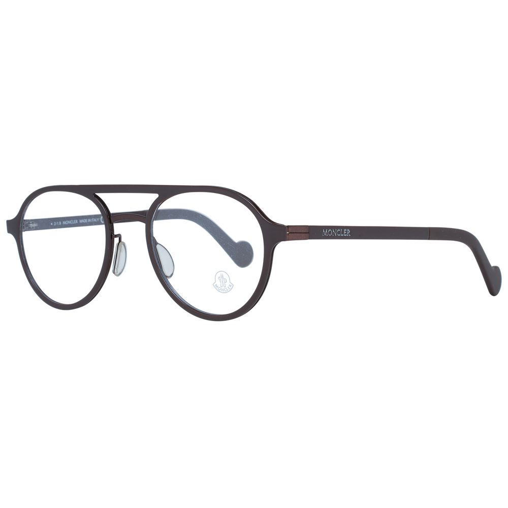 Moncler Brown Metal Glasses (Frames)