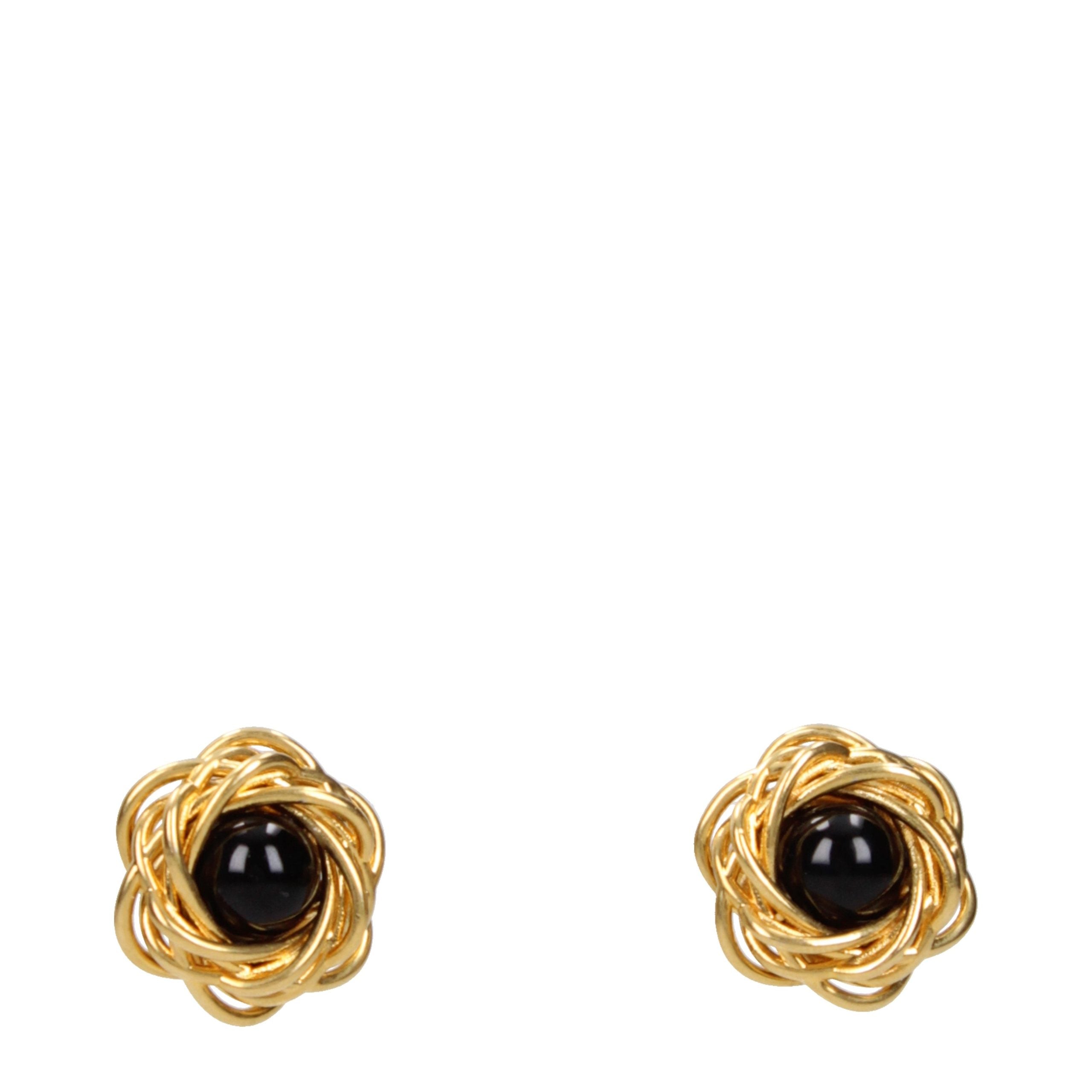 Patou Gold Brass Earrings