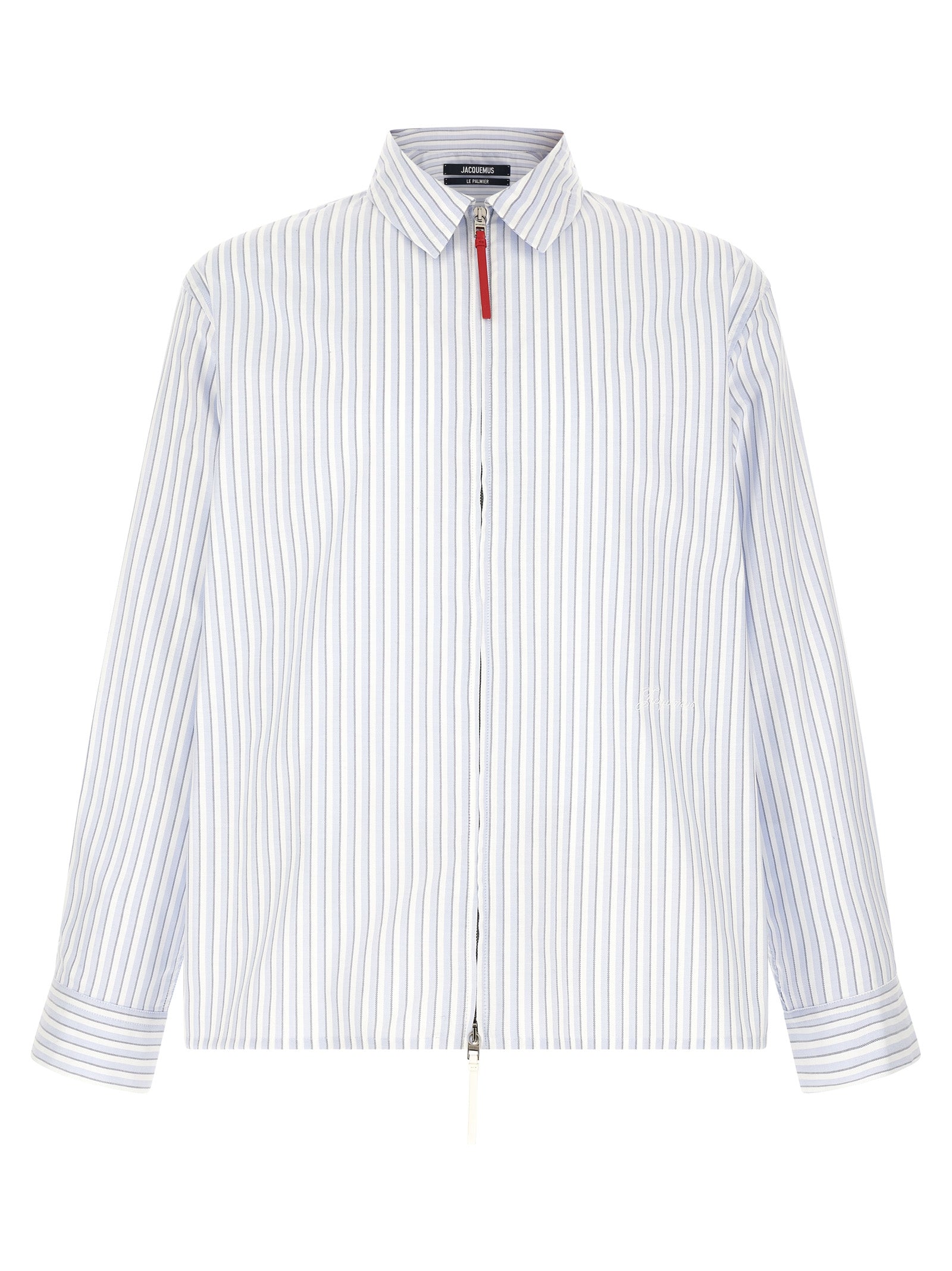 Jacquemus Blue Cotton Blouse