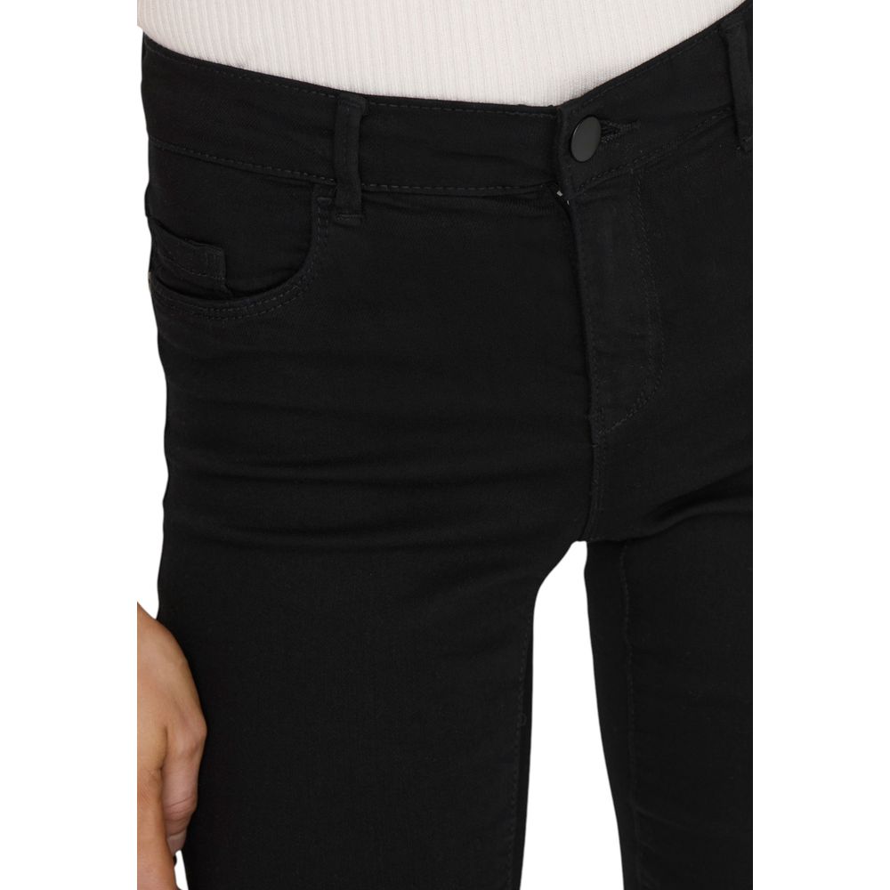Only Black Viscose Skinny Jeans