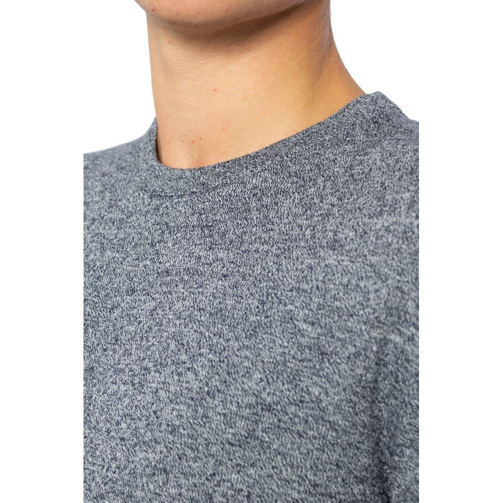 Jack Jones Blue Cotton Sweatshirt
