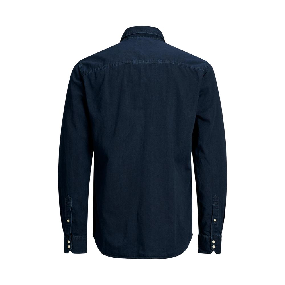 Jack Jones Blue Denim Shirt
