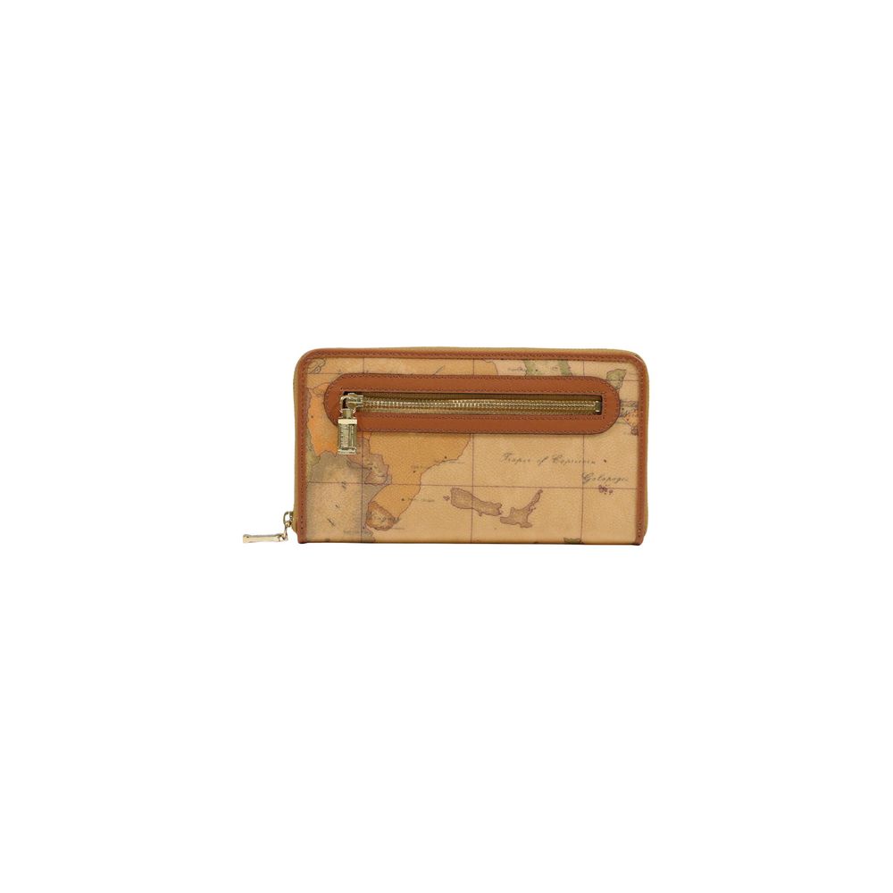 Alviero Martini Prima Classe Beige Leather Wallet