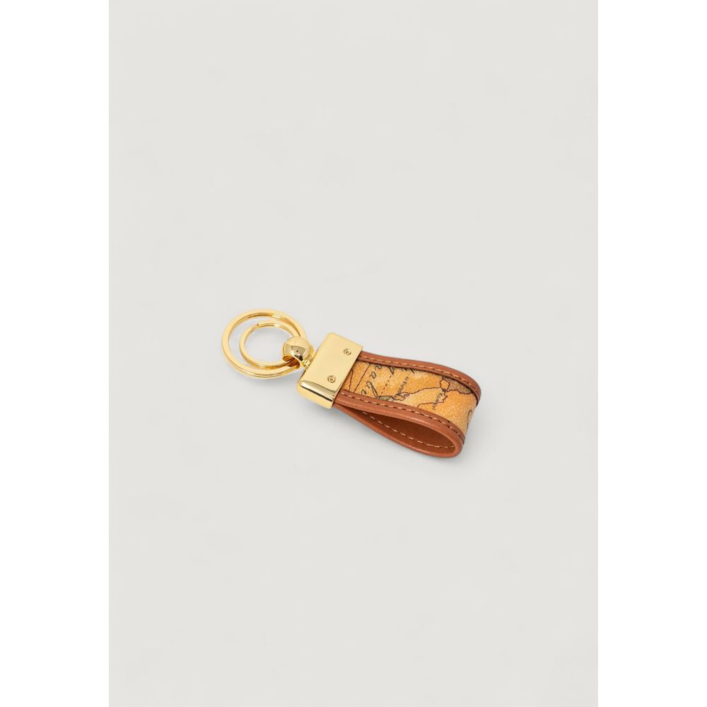 Alviero Martini Prima Classe Beige Polyethylene Keychain