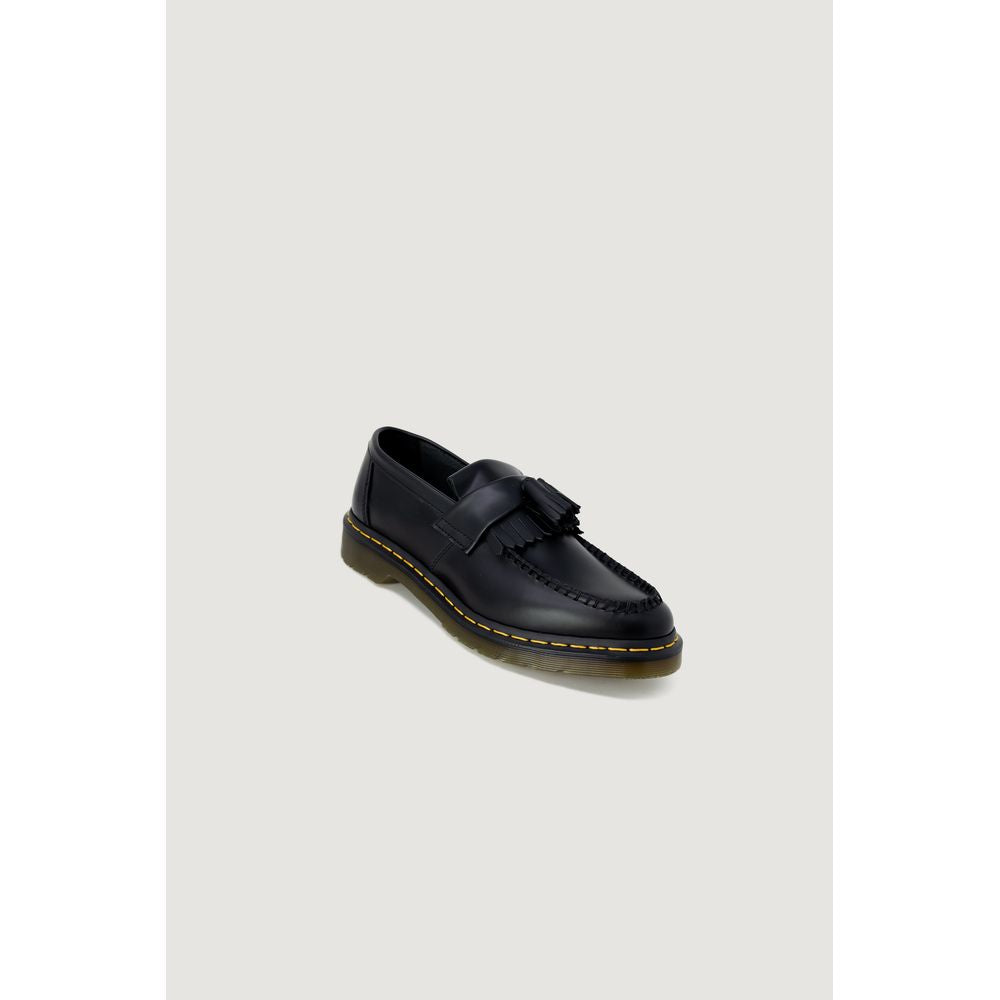 Dr. Martens Black Leather Slip-On Loafers