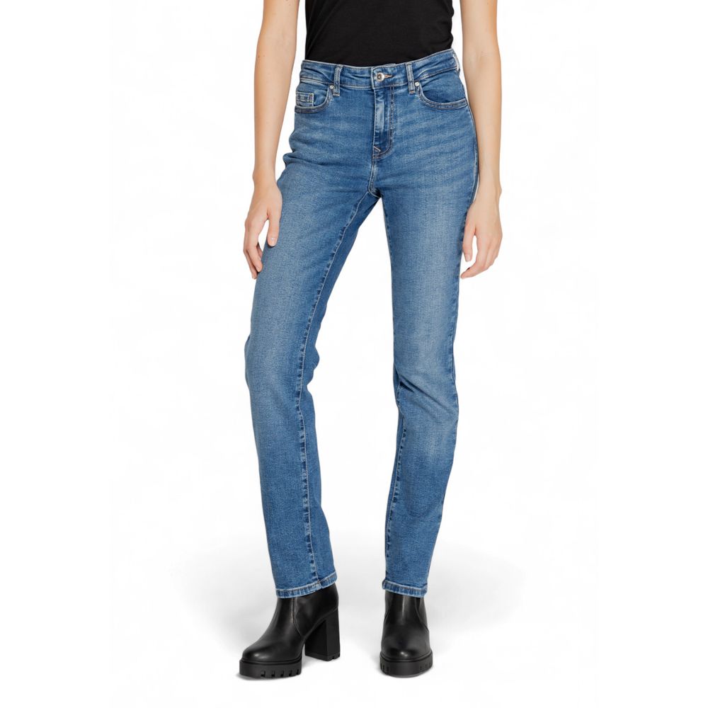 Only Blue Cotton Skinny Jeans