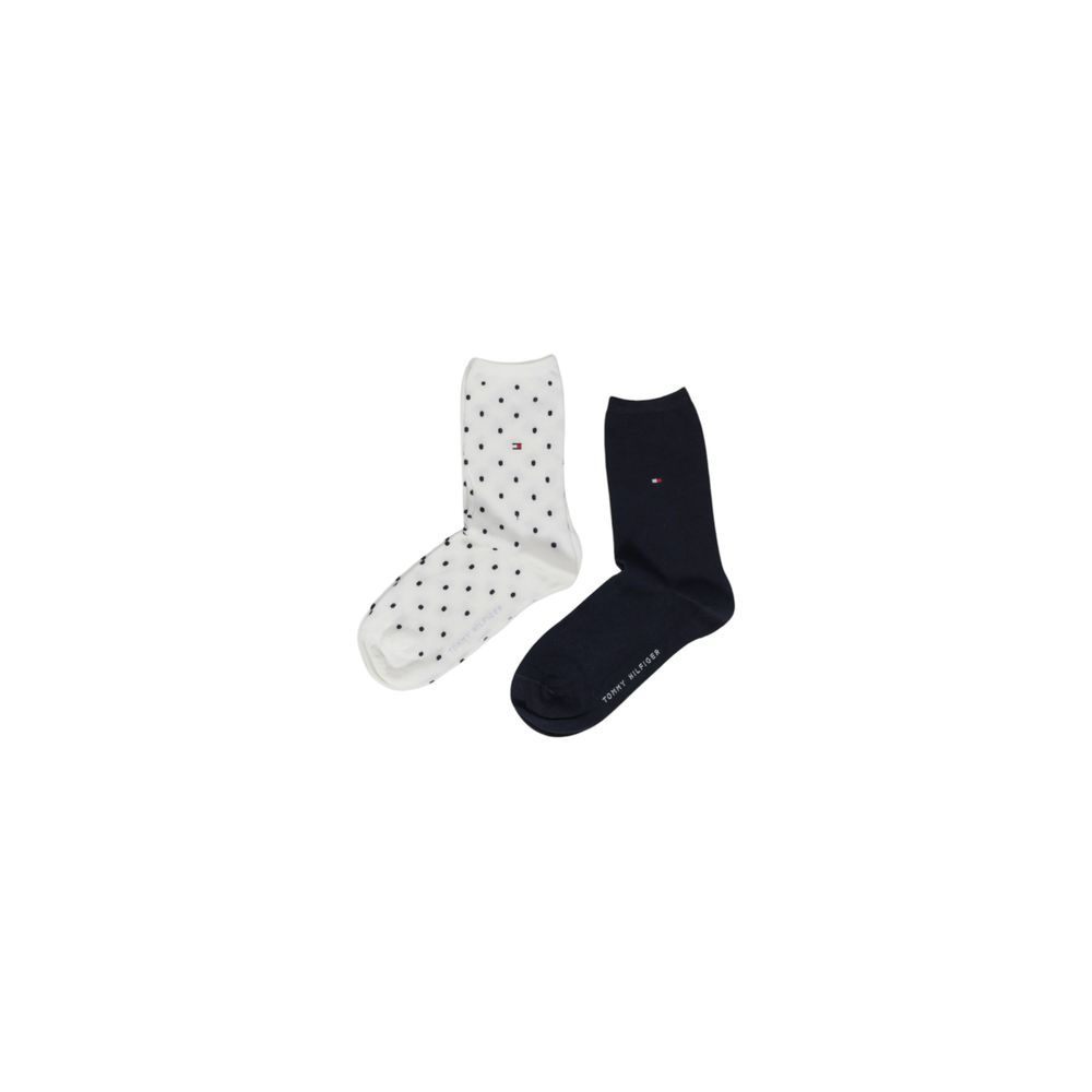 Tommy Hilfiger White Cotton Socks