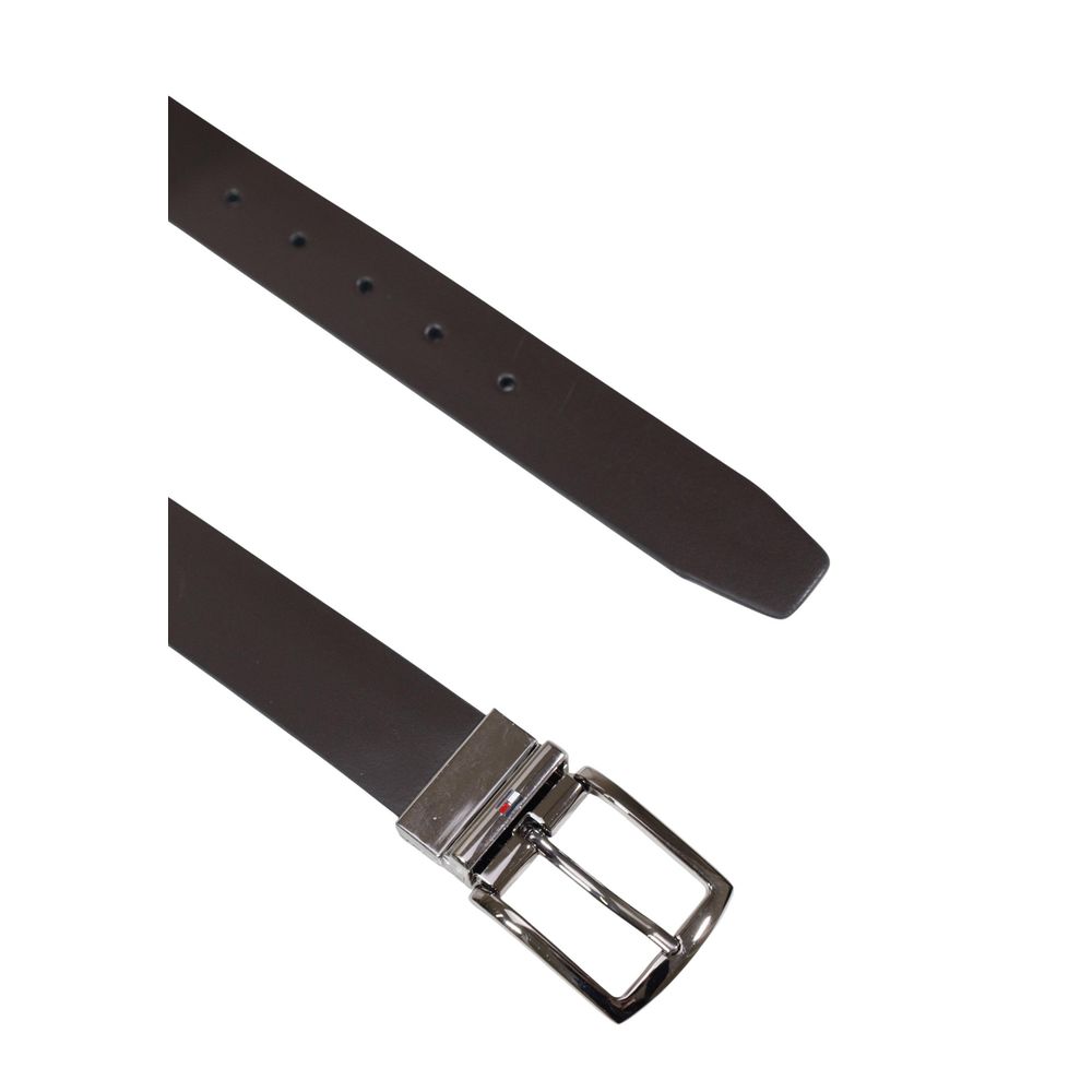 Tommy Hilfiger Brown Leather Regular Belt