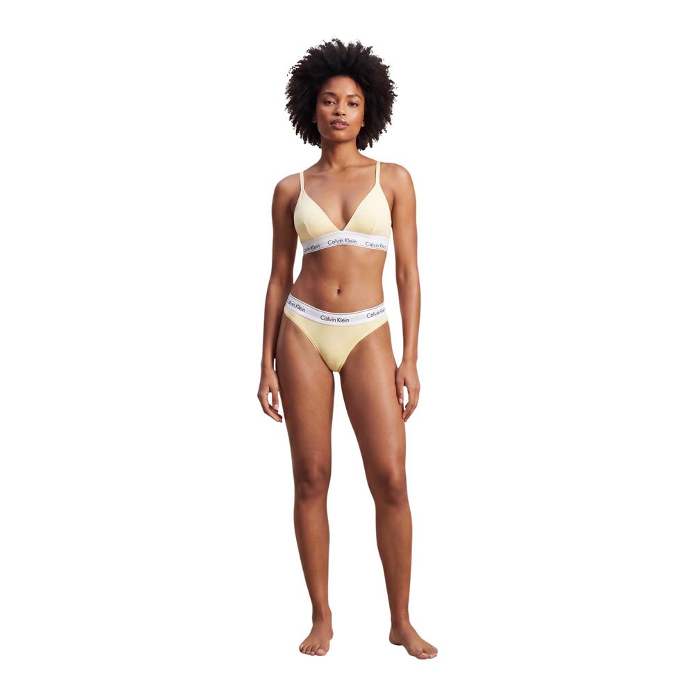 Calvin Klein Underwear Beige Cotton Pantie