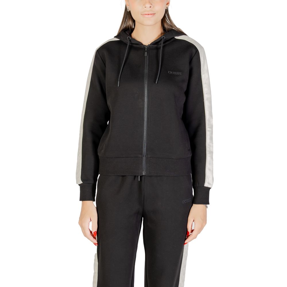 Guess Active Black Cotton Hoodie