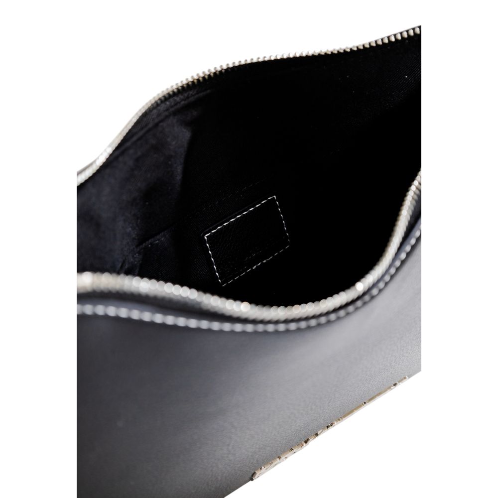 Karl Lagerfeld Black Artificial Leather Handbag