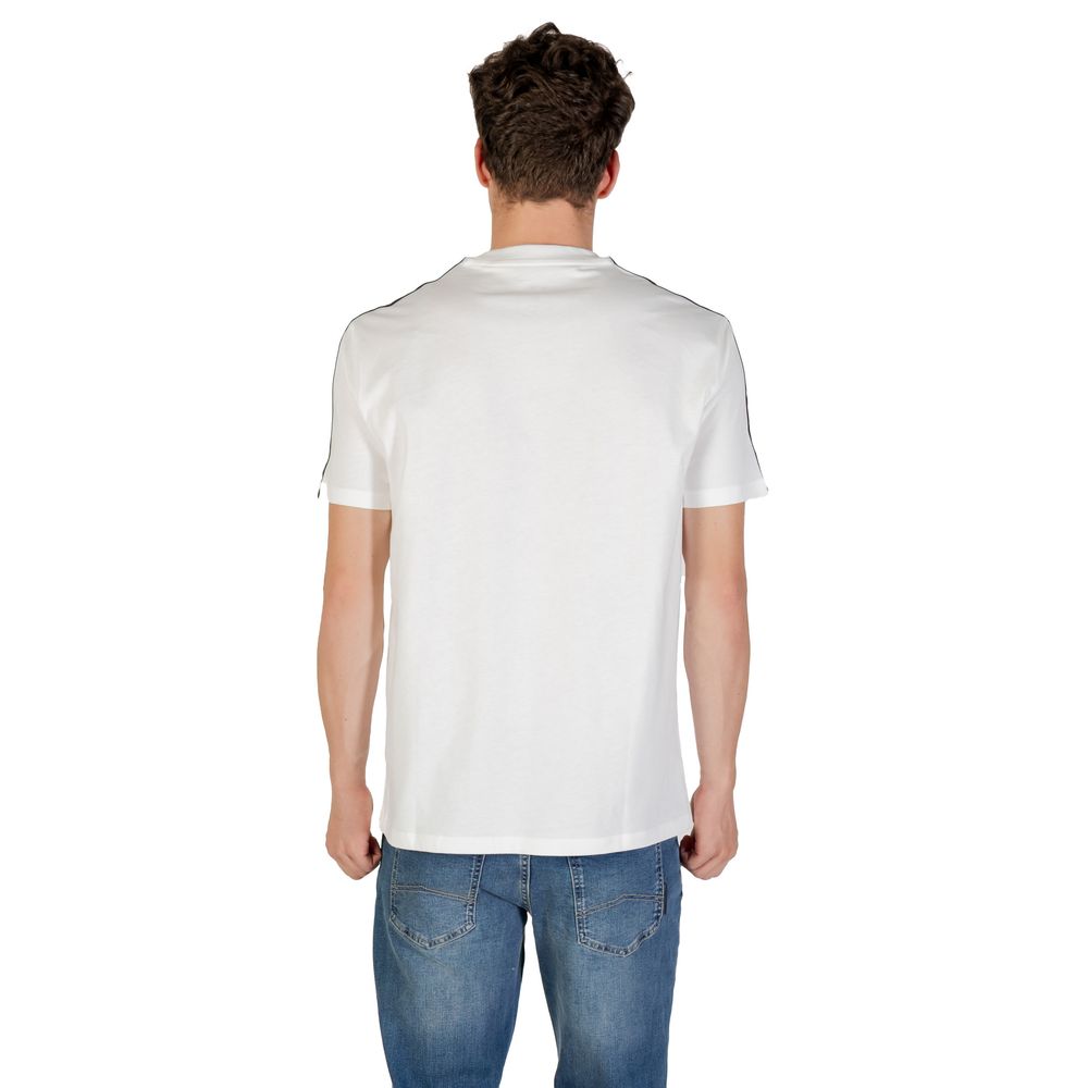 Armani Exchange Cream Cotton T-Shirt