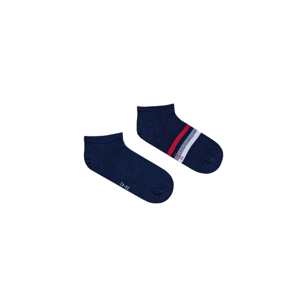 Tommy Hilfiger Blue Cotton Socks