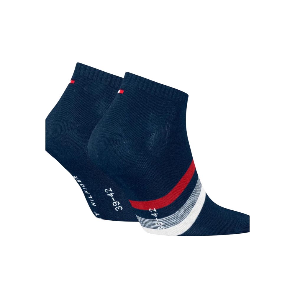 Tommy Hilfiger Blue Cotton Socks