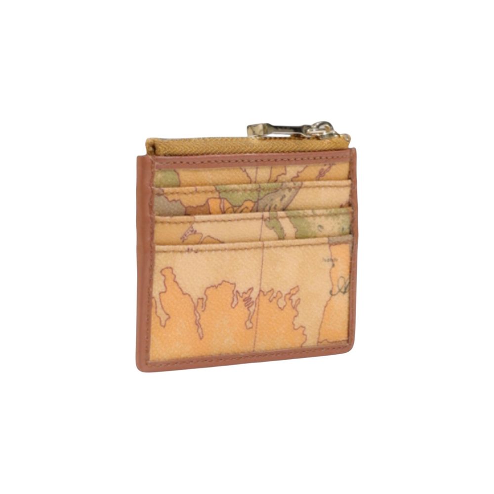 Alviero Martini Prima Classe Beige Pvc Cardholder