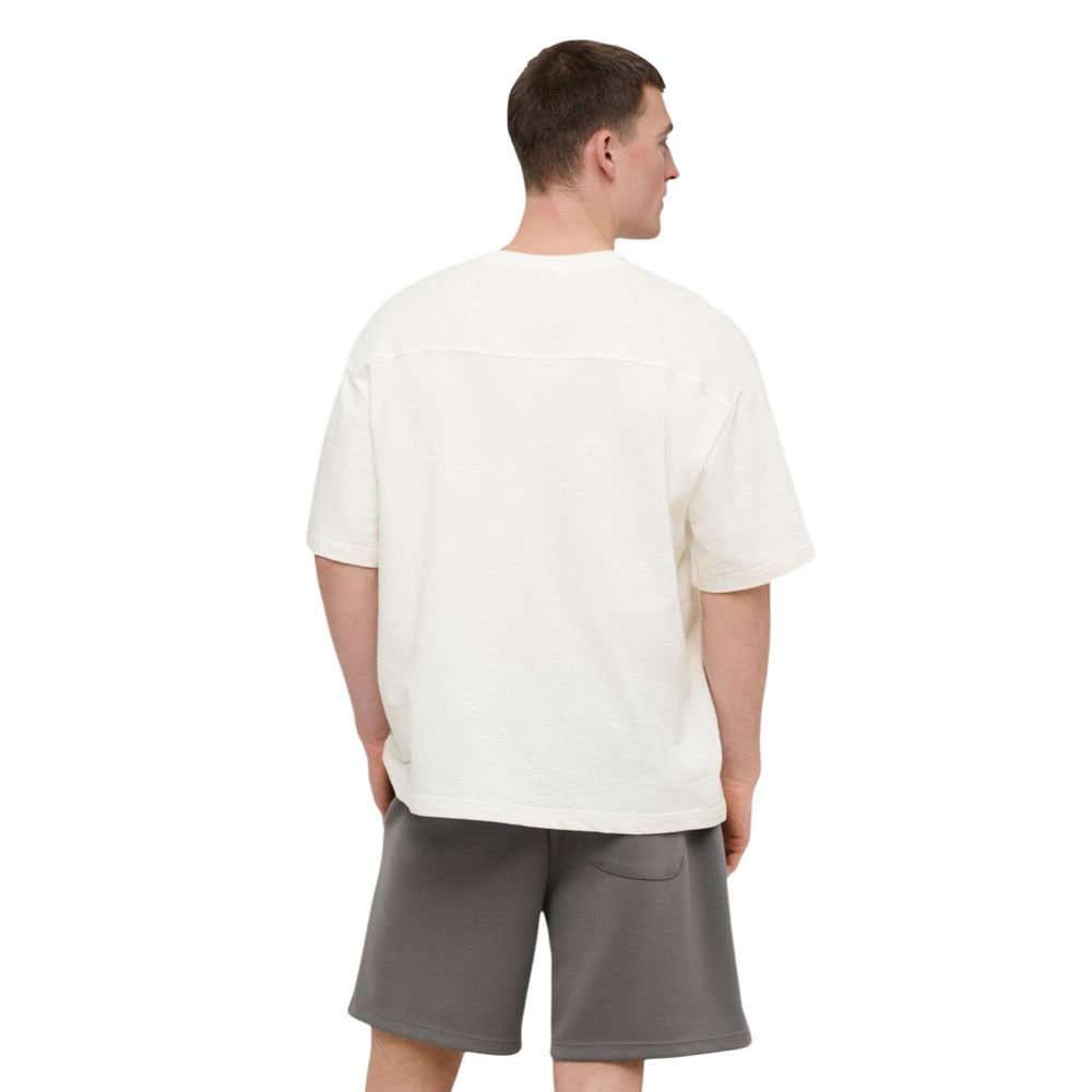 Only & Sons Cream Cotton T-Shirt