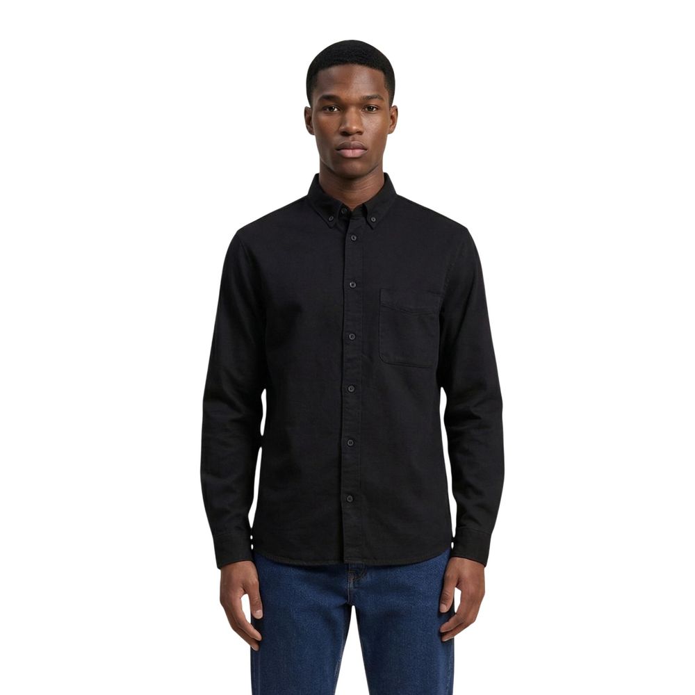 Only & Sons Black Denim Shirt