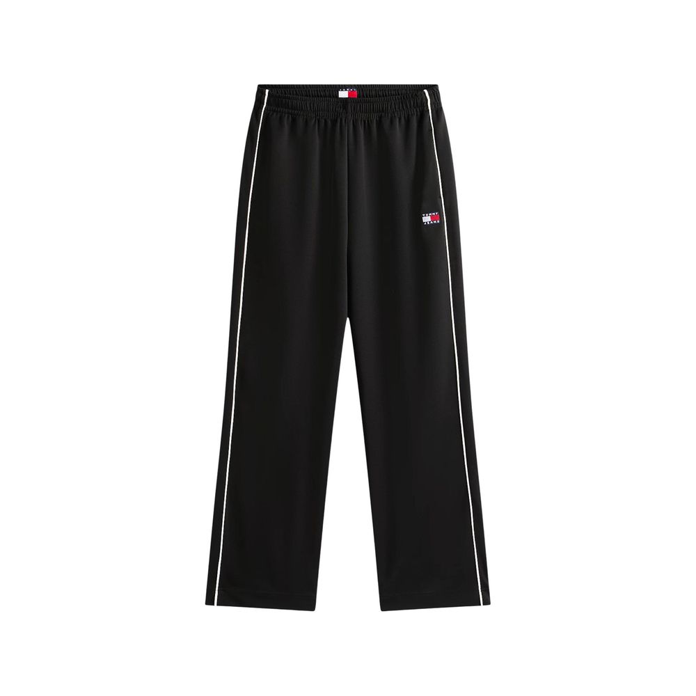 Tommy Hilfiger Jeans Black Recycled Polyester Joggers (Workout Pants)