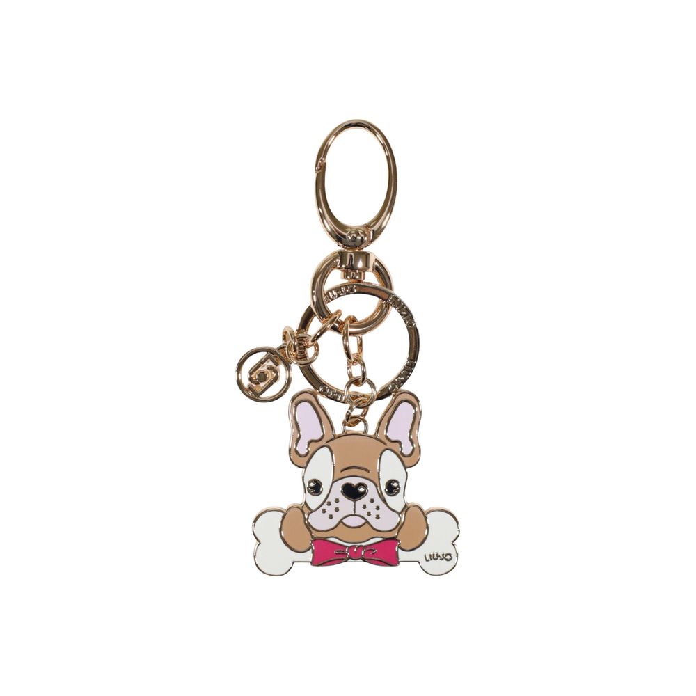 Liu Jo Gold Metal Keychain