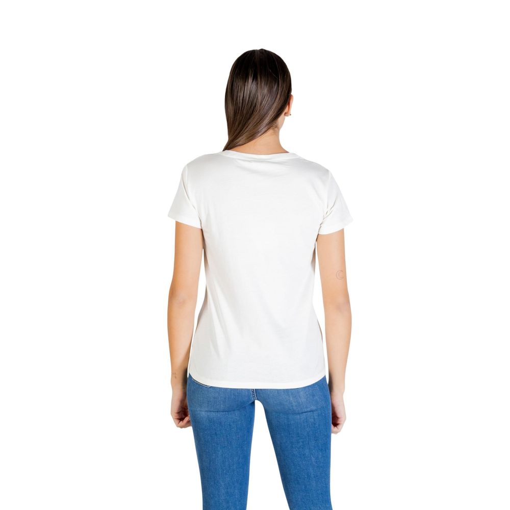 Liu Jo White Cotton T-Shirt