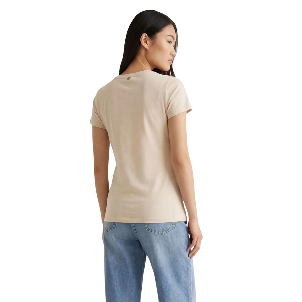 Liu Jo White Cotton T-Shirt