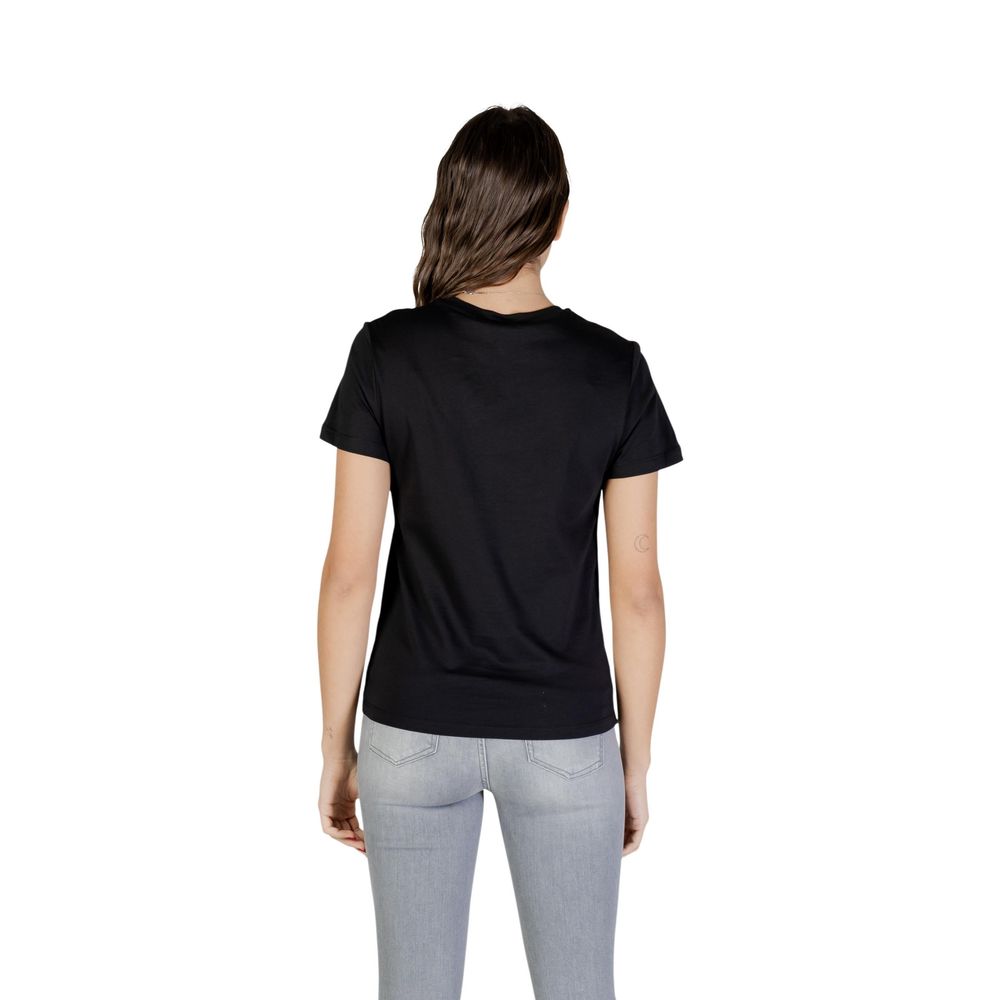 Liu Jo Black Cotton T-Shirt