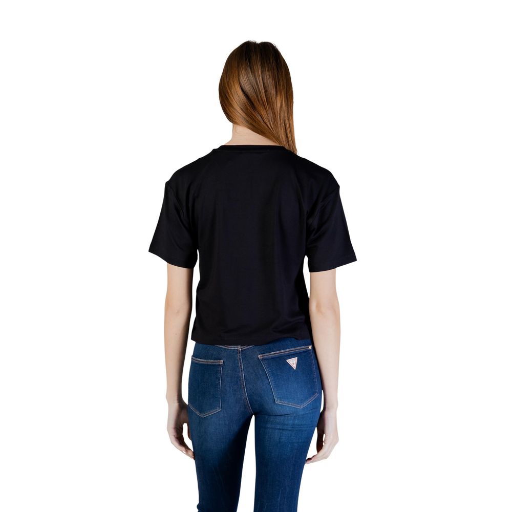 Guess Active Black Viscose T-Shirt