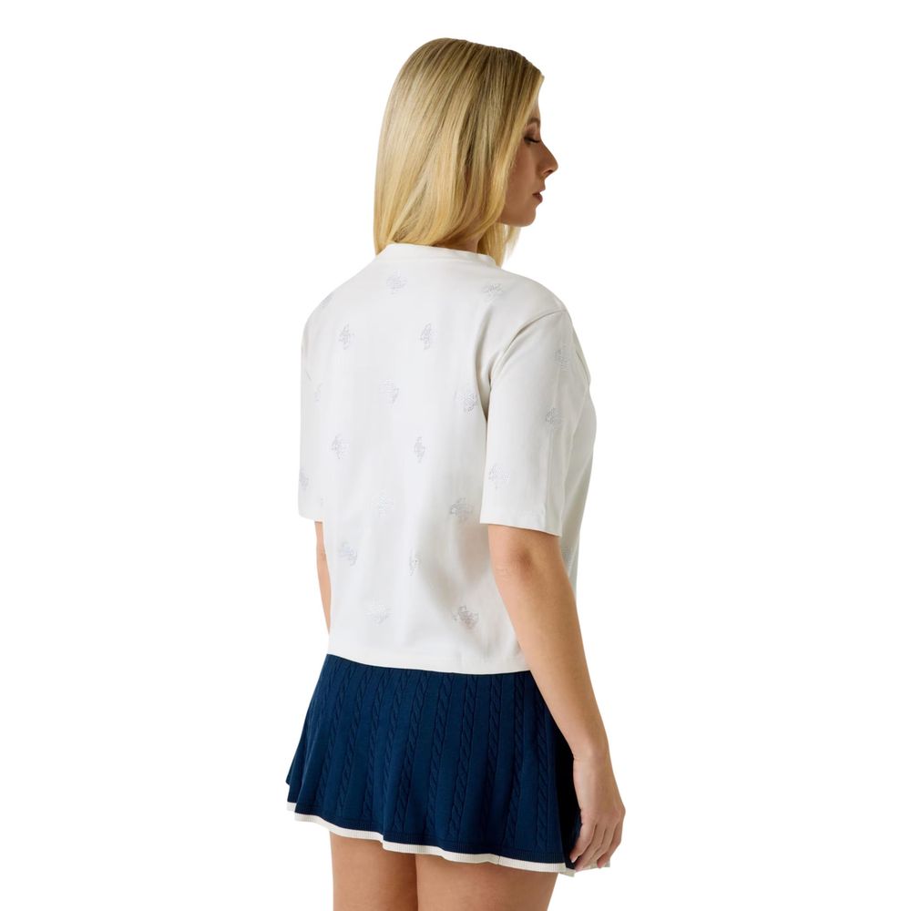 Guess Active White Cotton T-Shirt
