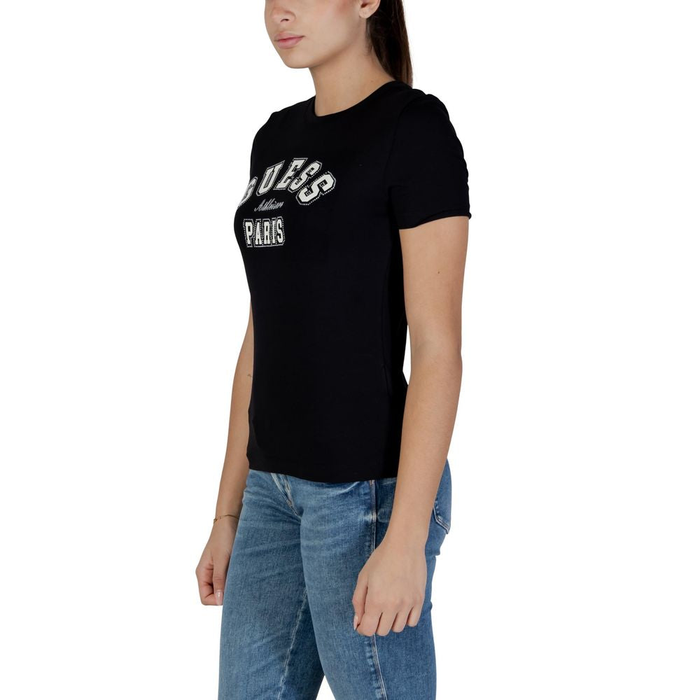 Guess Active Black Cotton T-Shirt