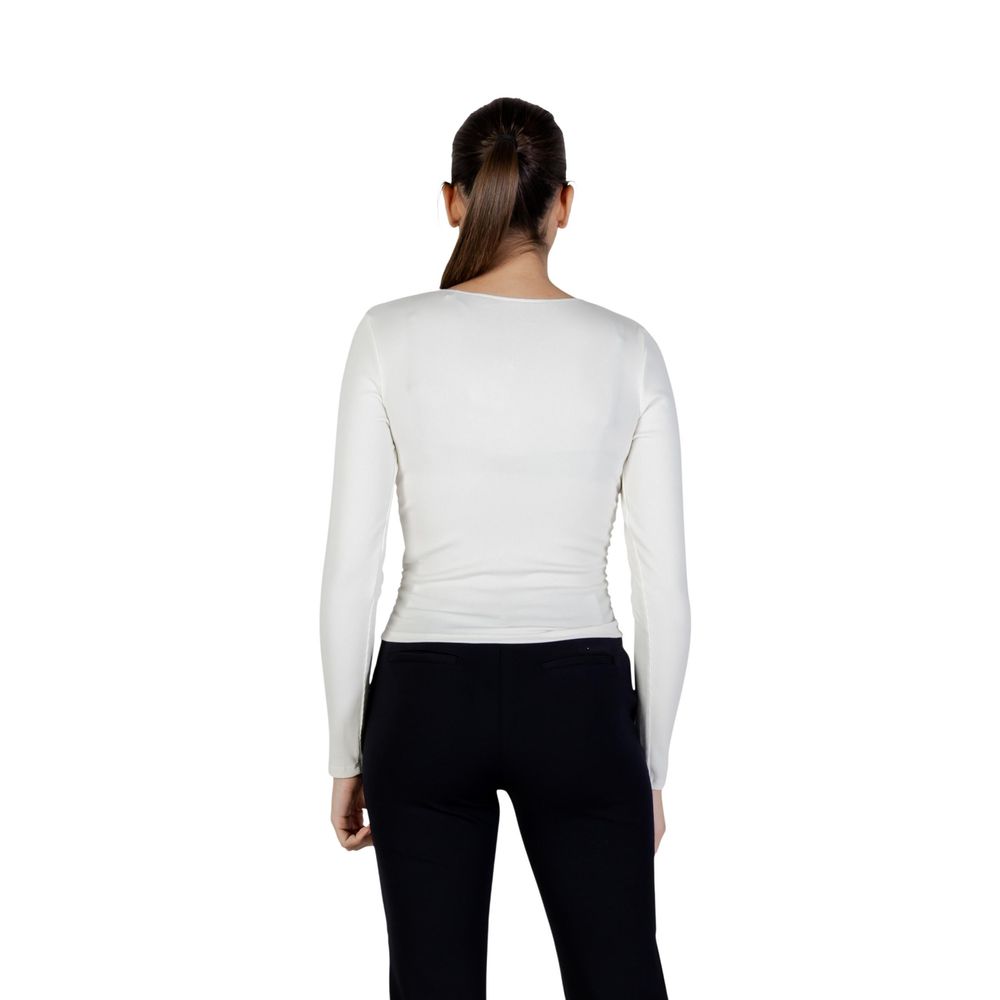 Guess Active Cream Modal Long Sleeve T-Shirt