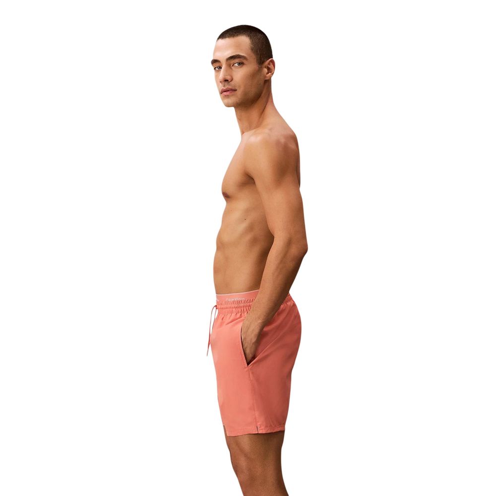 Calvin Klein Jeans Orange Recycled Polyester Swim Shorts