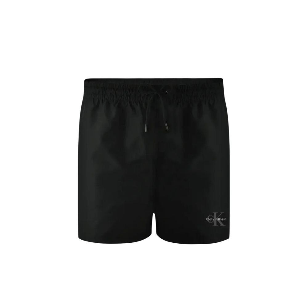 Calvin Klein Jeans Black Recycled Polyester Swim Shorts