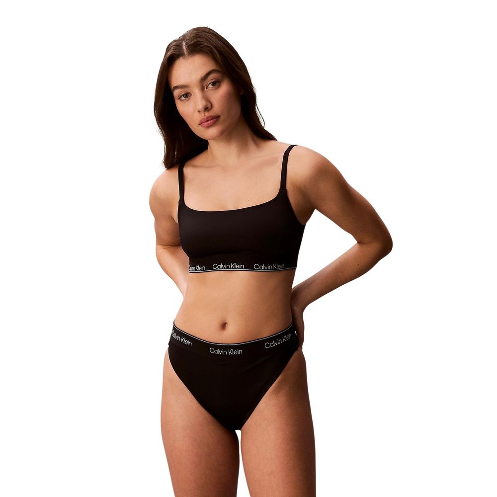 Calvin Klein Jeans Black Recycled Polyester Swim Briefs