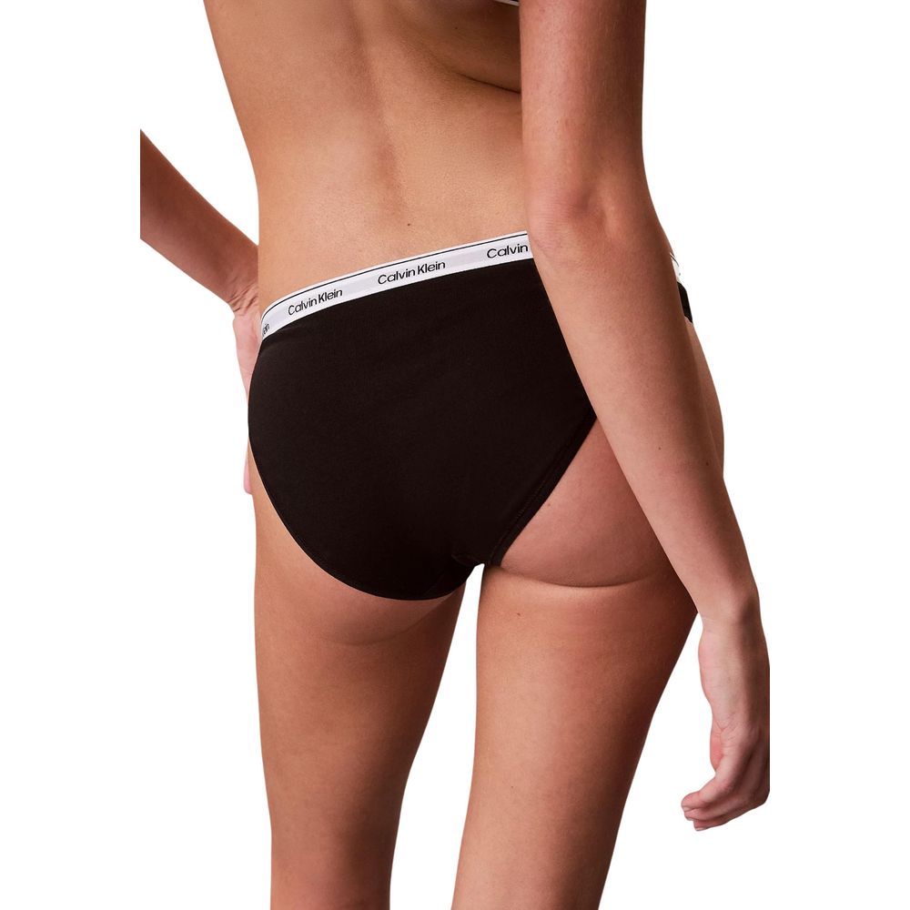 Calvin Klein Underwear Black Cotton Pantie
