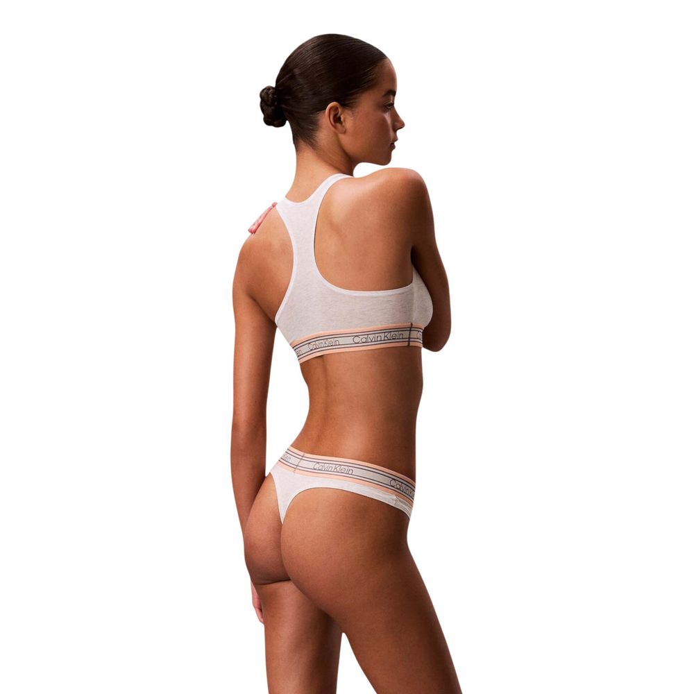 Calvin Klein Underwear Cream Cotton Bra