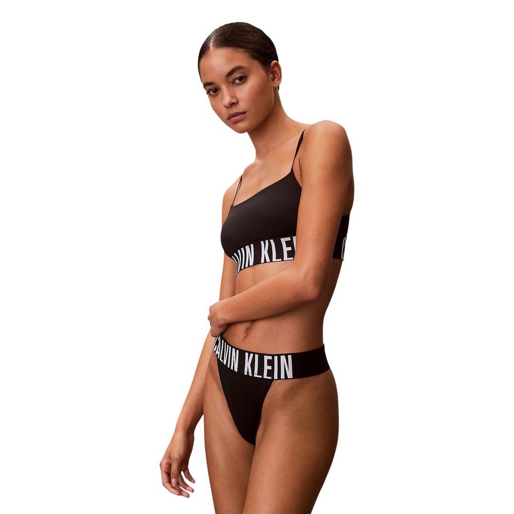 Calvin Klein Underwear Black Polyester Pantie