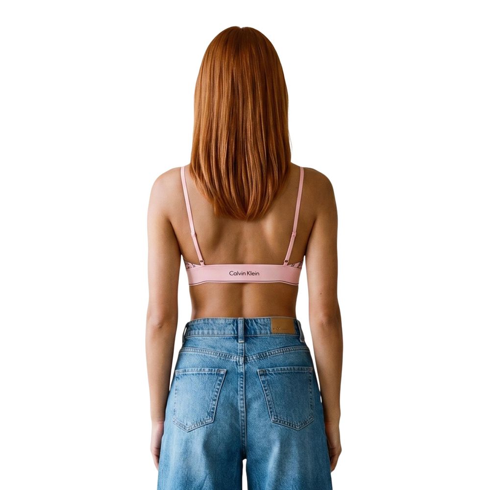 Calvin Klein Underwear Orange Polyester Bra