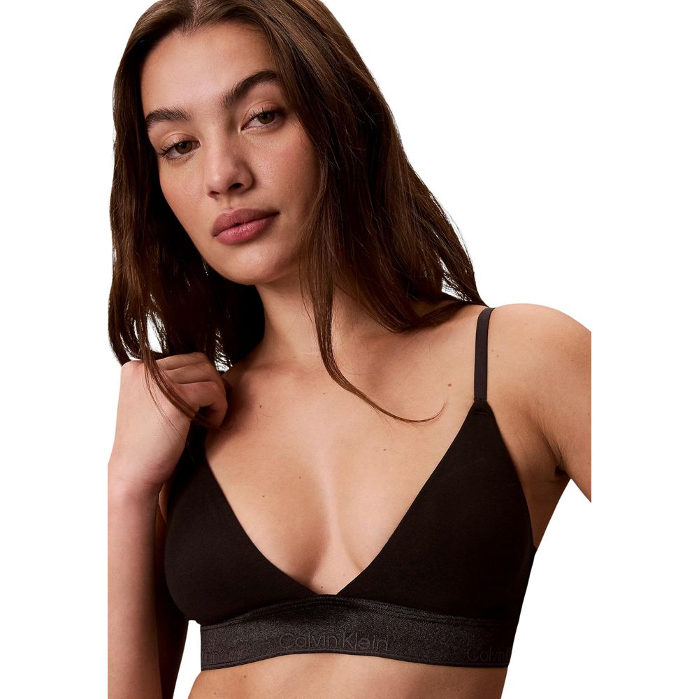 Calvin Klein Underwear Black Cotton Bra