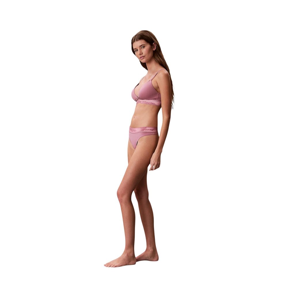 Calvin Klein Underwear Purple Cotton Bra