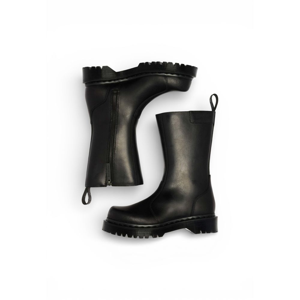 Dr. Martens Black Leather Ankle Boots