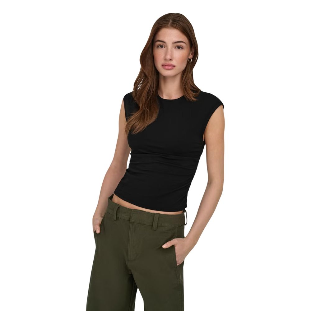 Only Black Cotton Top
