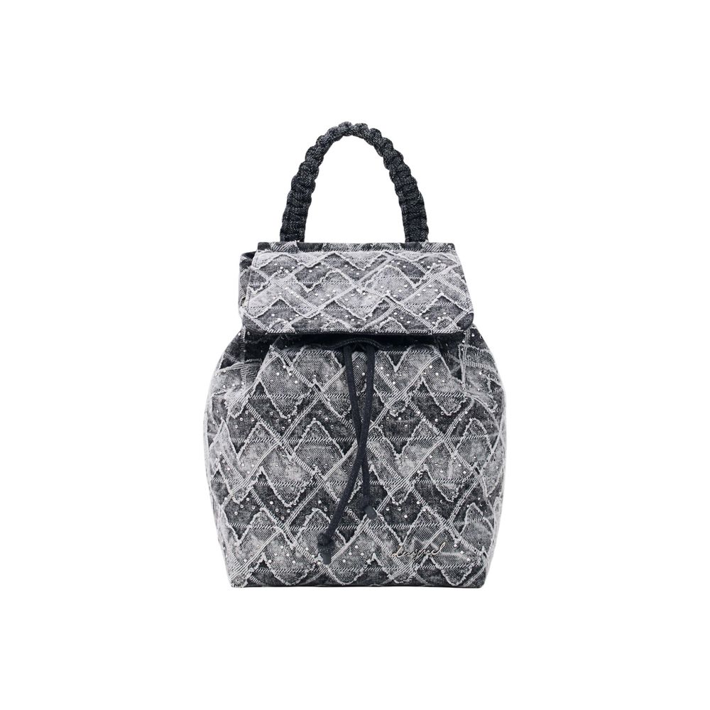 Desigual Black Polyester Backpack