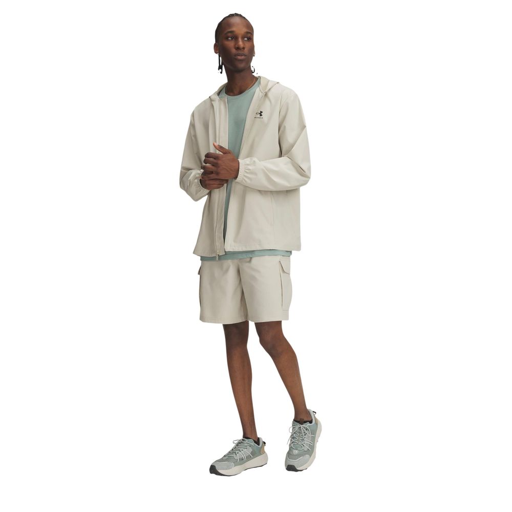 Under Armour Beige Polyester Bermuda Shorts