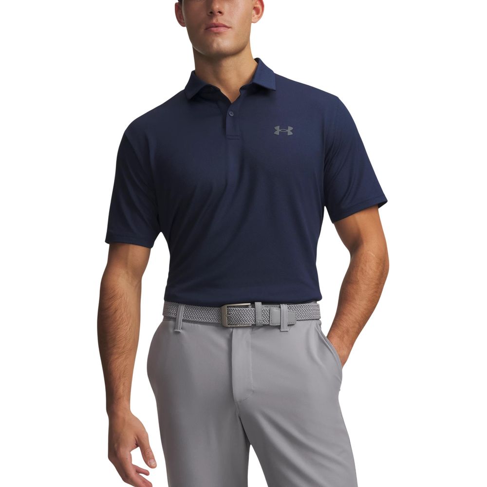 Under Armour Bicolor Polyester Polo Shirt