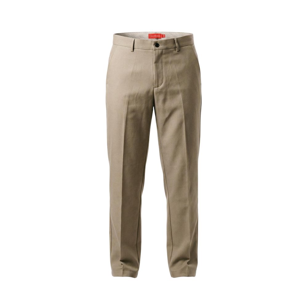 Gianni Lupo Beige Polyester Skinny Pants