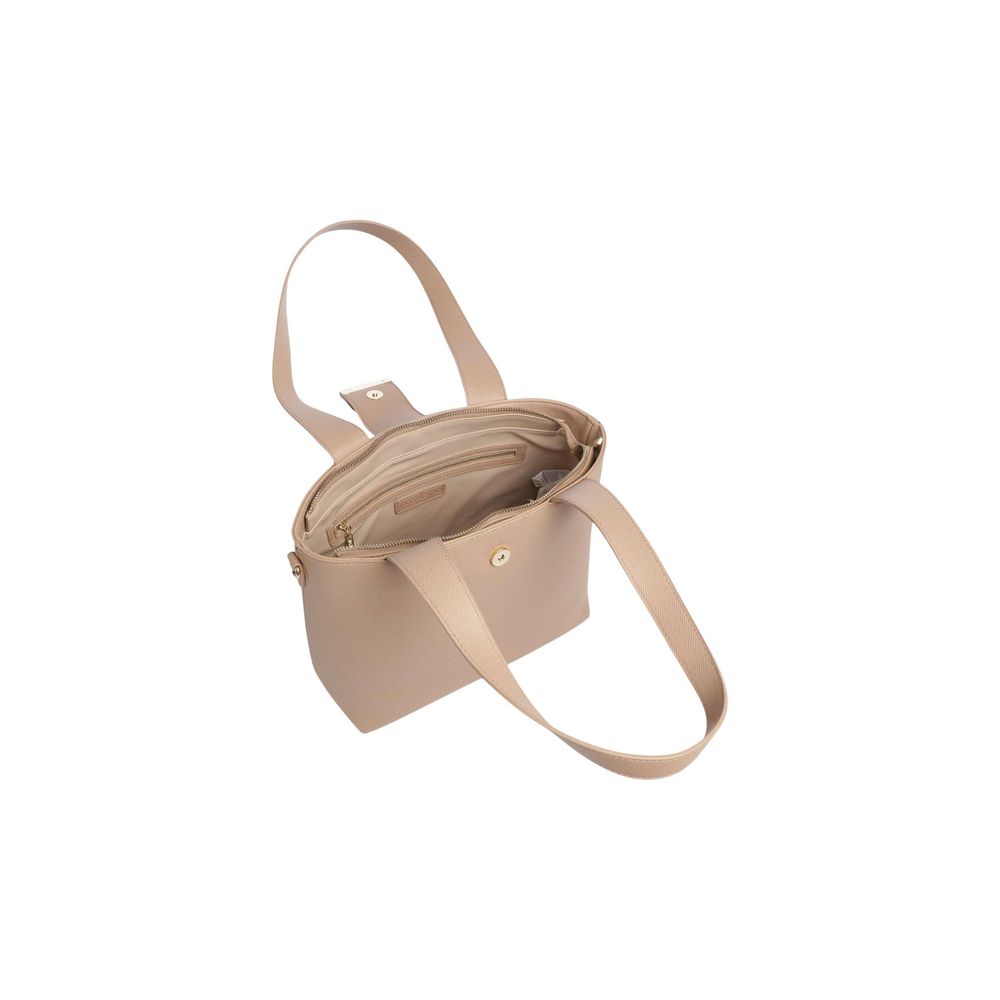 Mario Valentino Beige Polyethylene Handbag